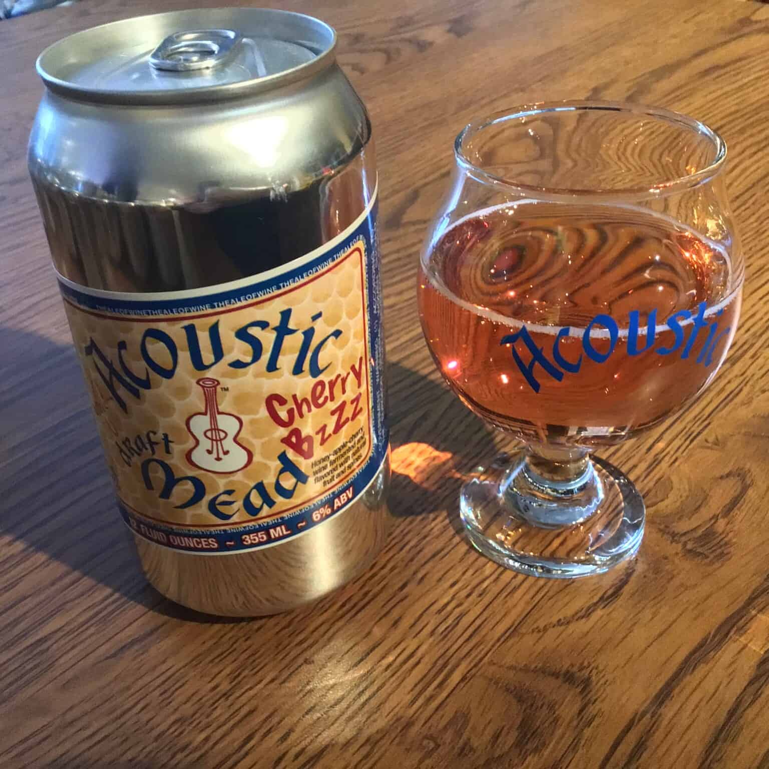 12 oz Can Cherry Mead Acoustic Tap Room